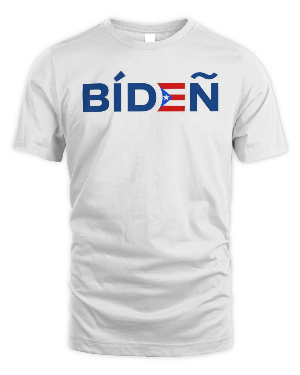 Anti-Biden Puerto Rican Flag T-Shirt