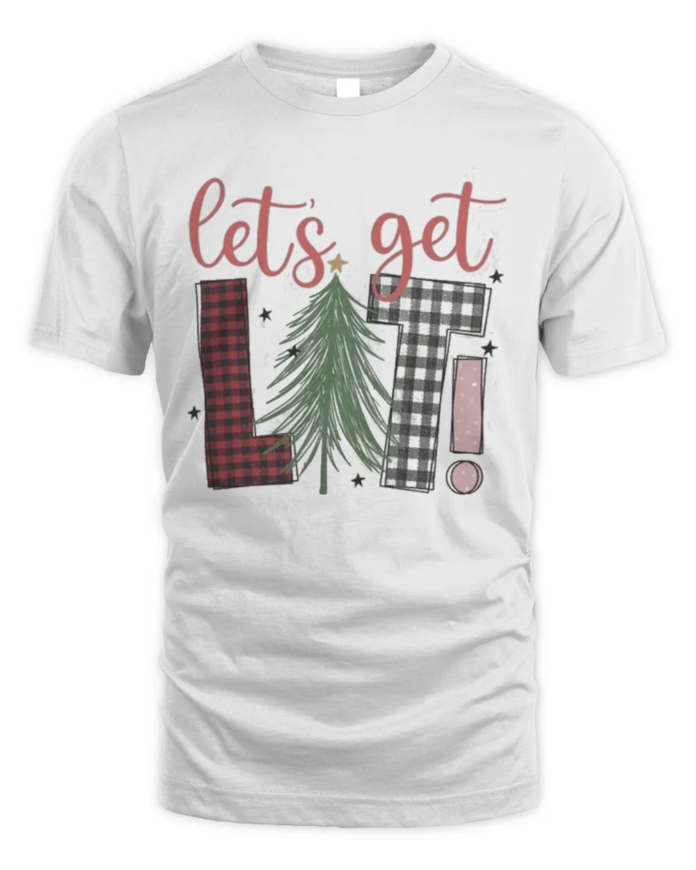 Let Get Lit Christmas T-Shirt