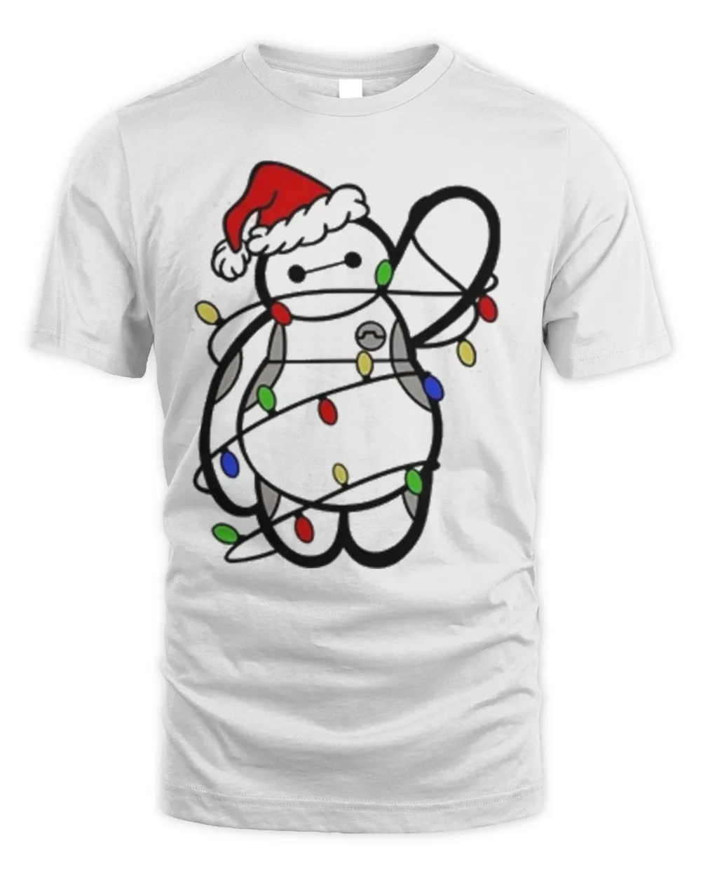 Baymax Christmas Lights T-Shirt