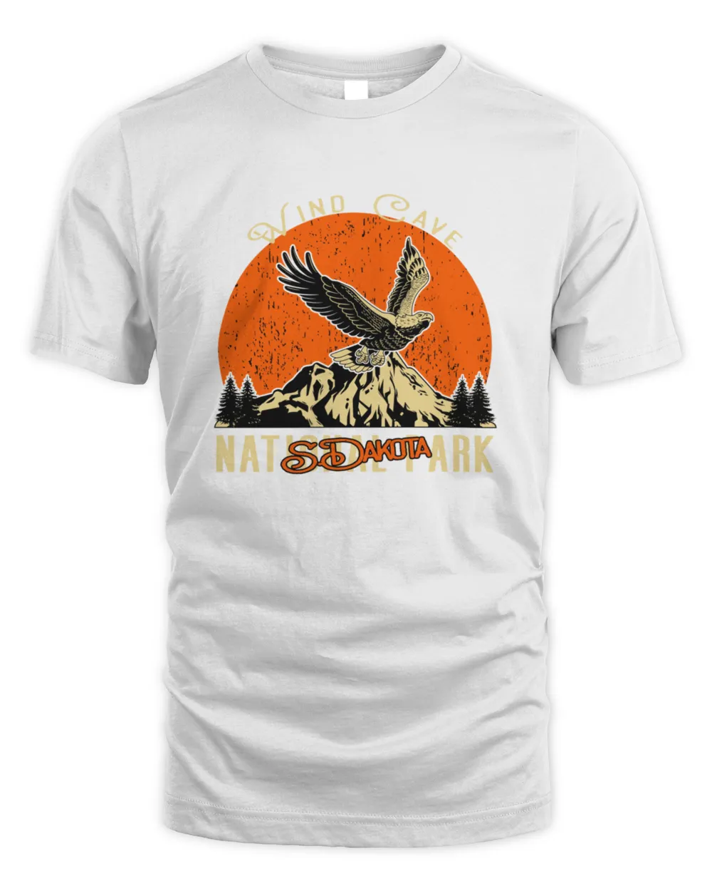 Vintage Wind Cave National Park South Dakota T-Shirt