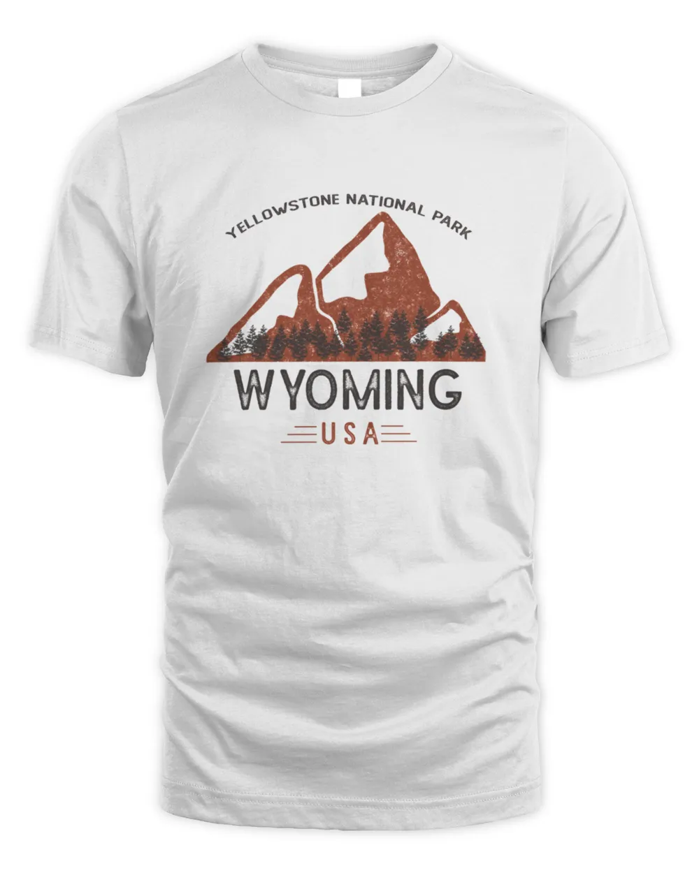 Vintage Yellowstone National Park Wyoming1538 T-Shirt