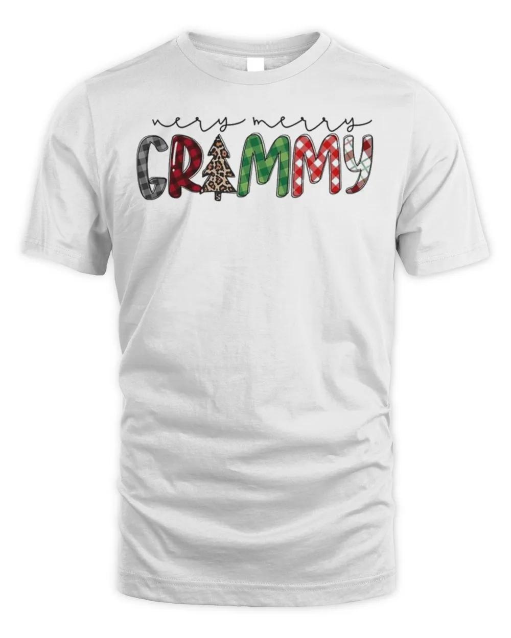 Very Merry Grammy Christmas Tee Shirt