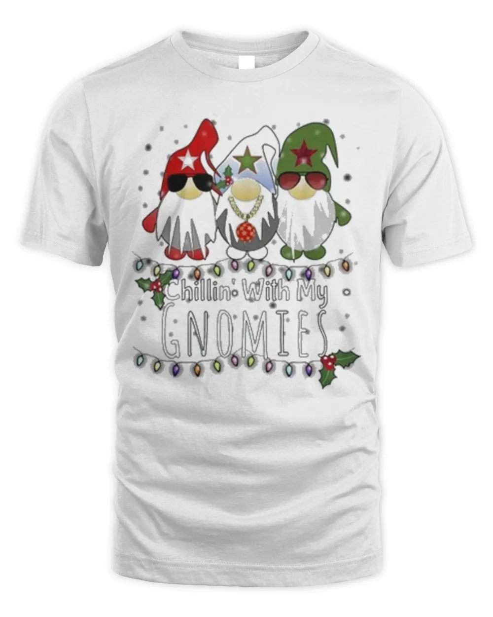 Chilling with My Gnomies Christmas Shirt
