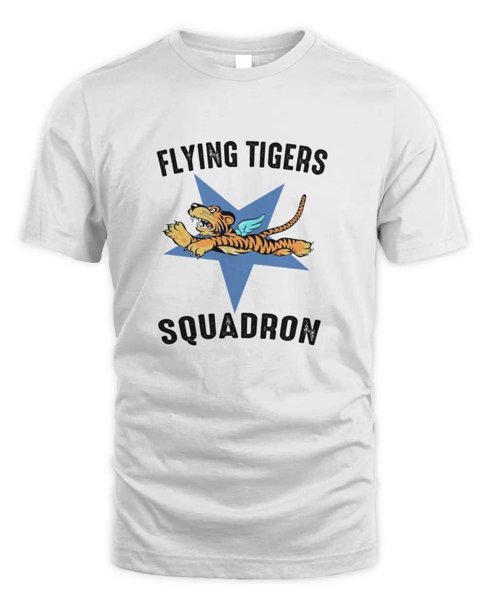 Vintage Style Design Featuring US Army Air Corps Flying Tigers Squadron Design56165616 T-Shirt