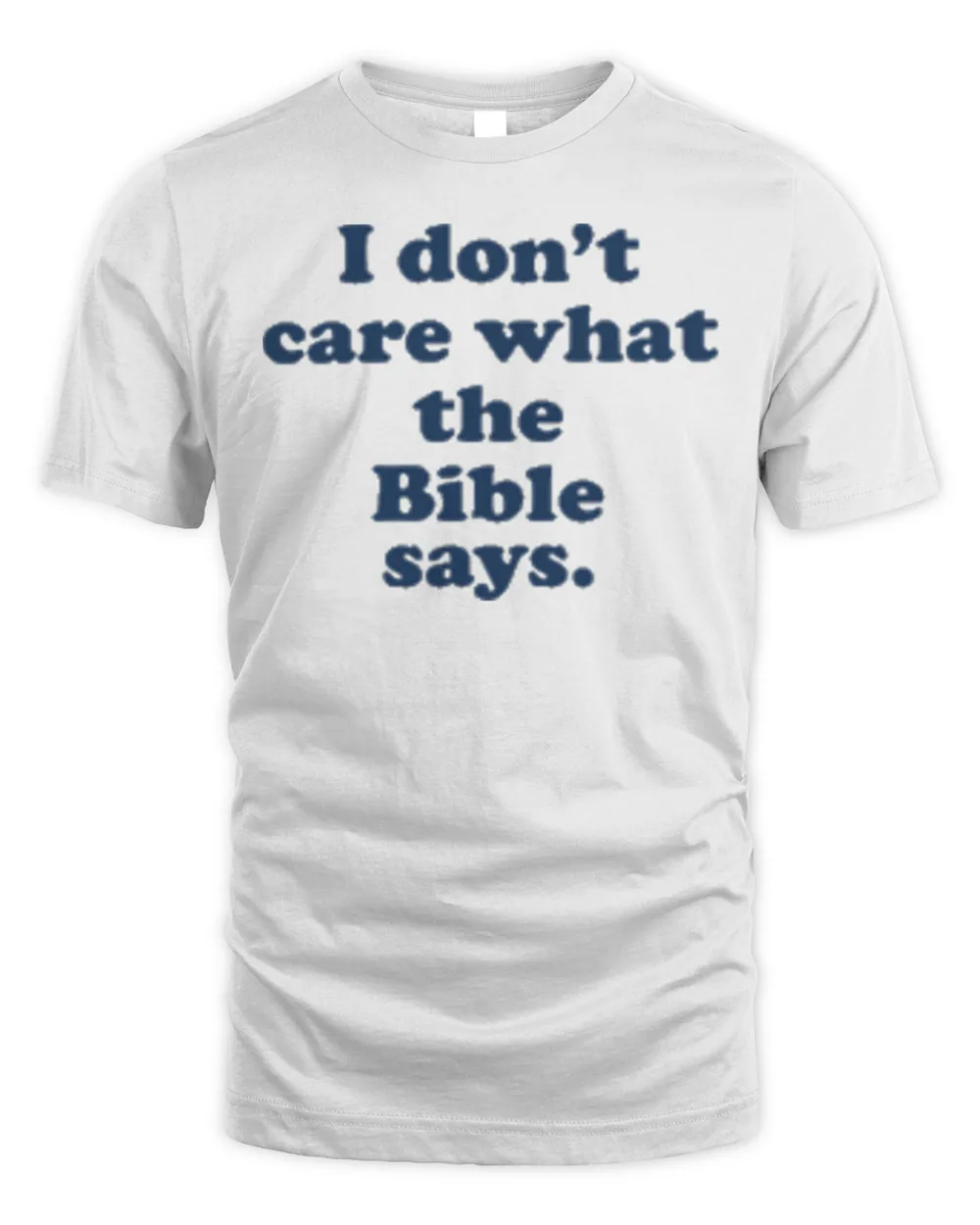 I Don’t Care What The Bible Says Shirt