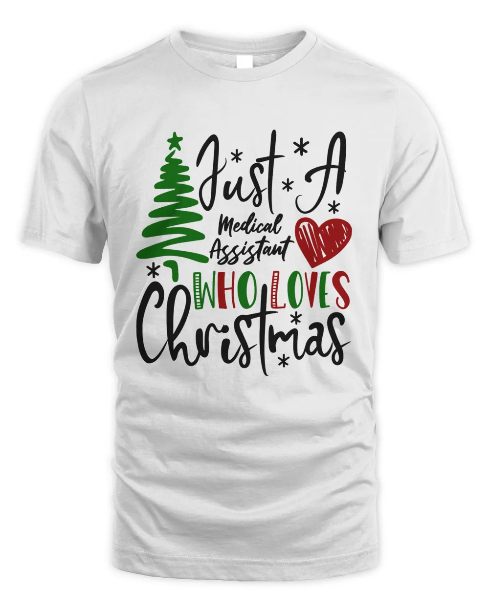 Just A Medical Assistant Who Loves Christmas Sweatshirt