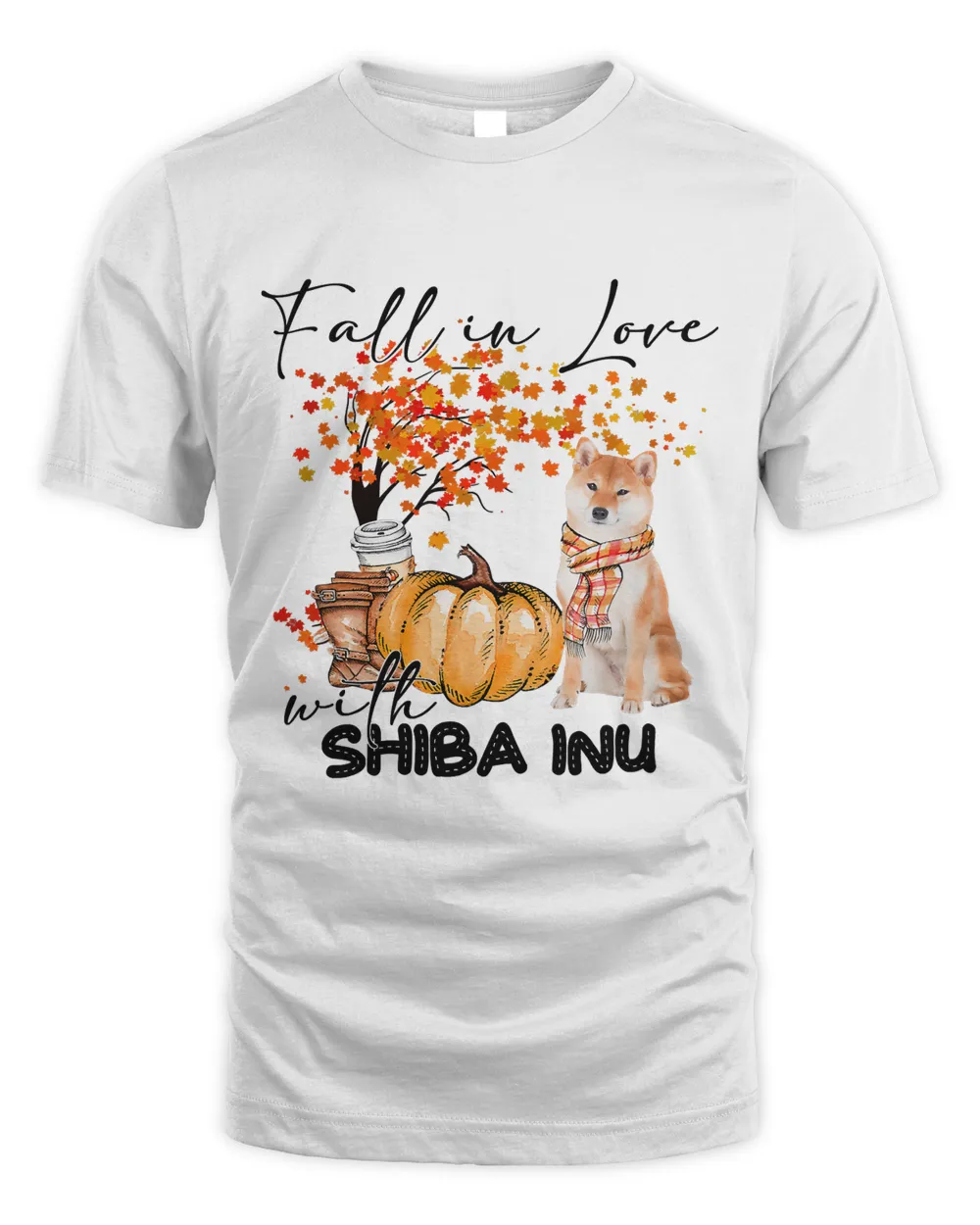 Fall In Love With Shiba Inu Halloween Autumn 2022 Pumpkin22