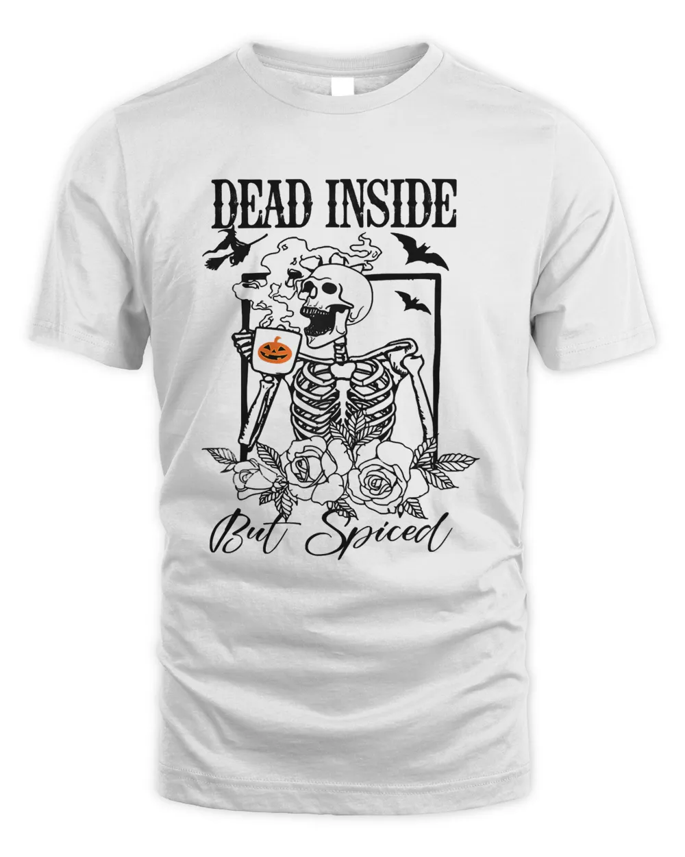 Halloween Spooky Pumpkin Latte Spice Dead Inside But Spiced119