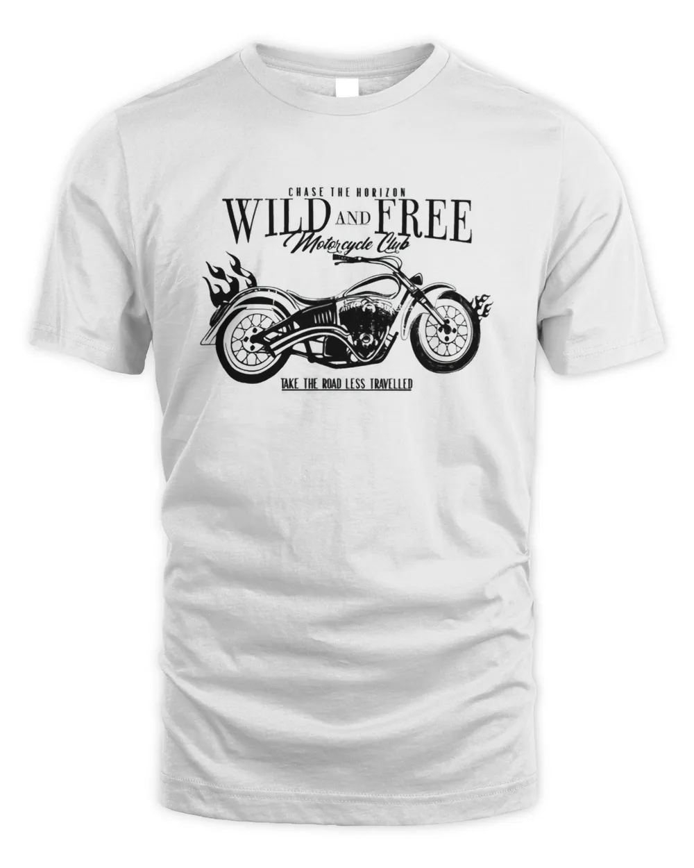 Chase the horizon wild and frees motorcycle club shirt