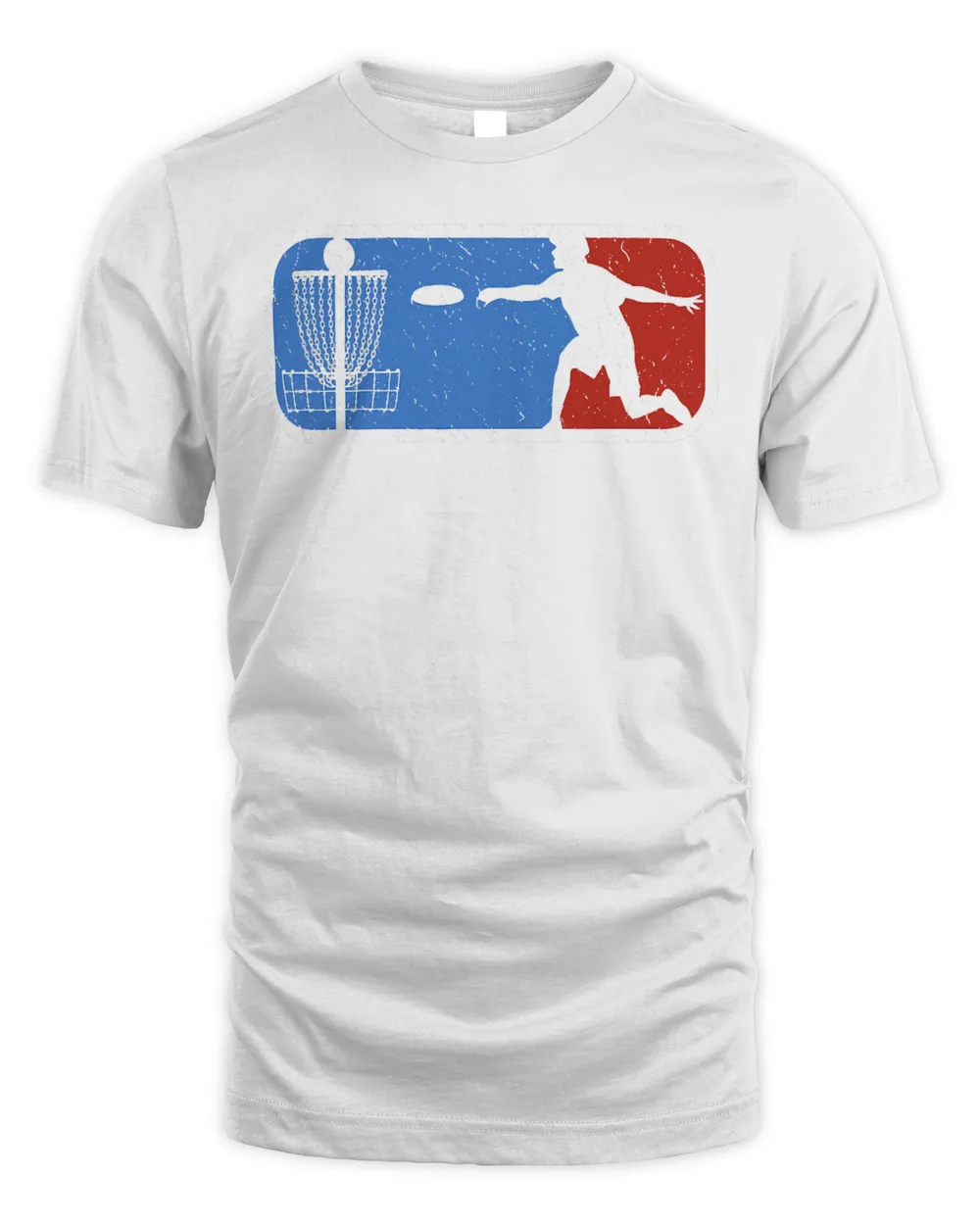 Vintage Disc Golf Graphic Basket Gifts Ultimate Frisbee T-Shirt