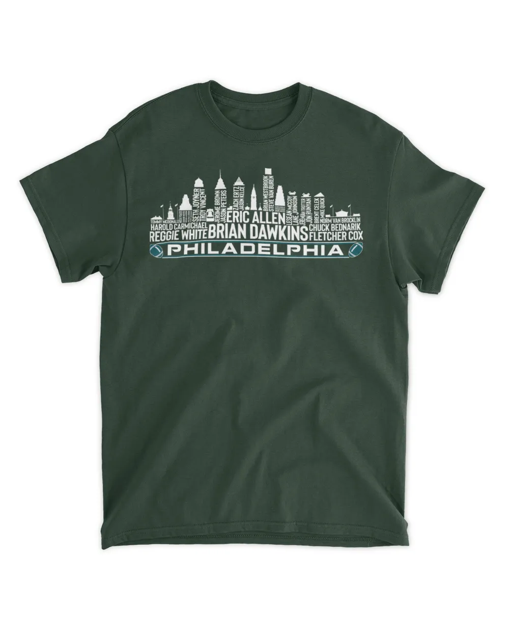 Philadelphia Football Team All Time Legends, Philadelphia City Skyline