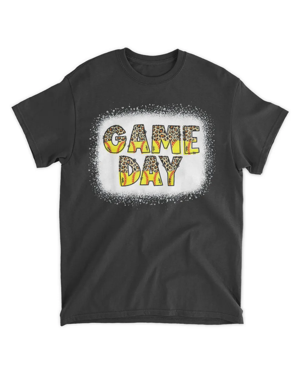 Leopard Softball Game Day Vibes Softball Mom Softball Shirt