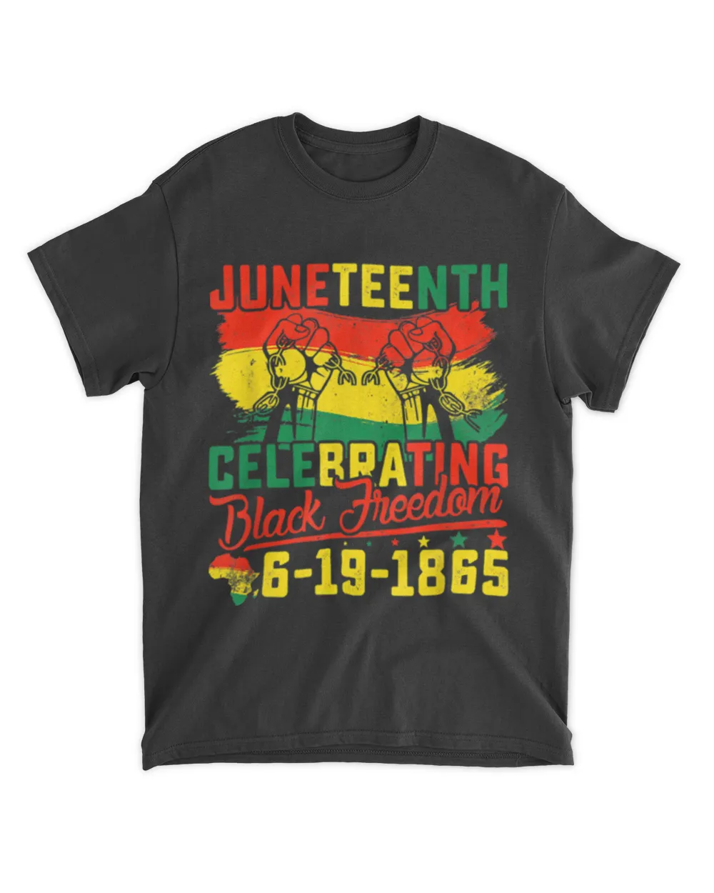 Juneteenth Celebrating Black Freedom 1865 African American T-Shirts tee