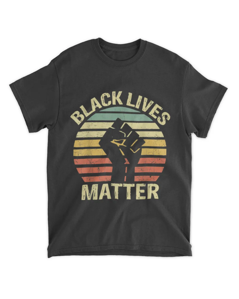 Hand in Black History Month Black Lives Matter Juneteenth T-Shirt tee