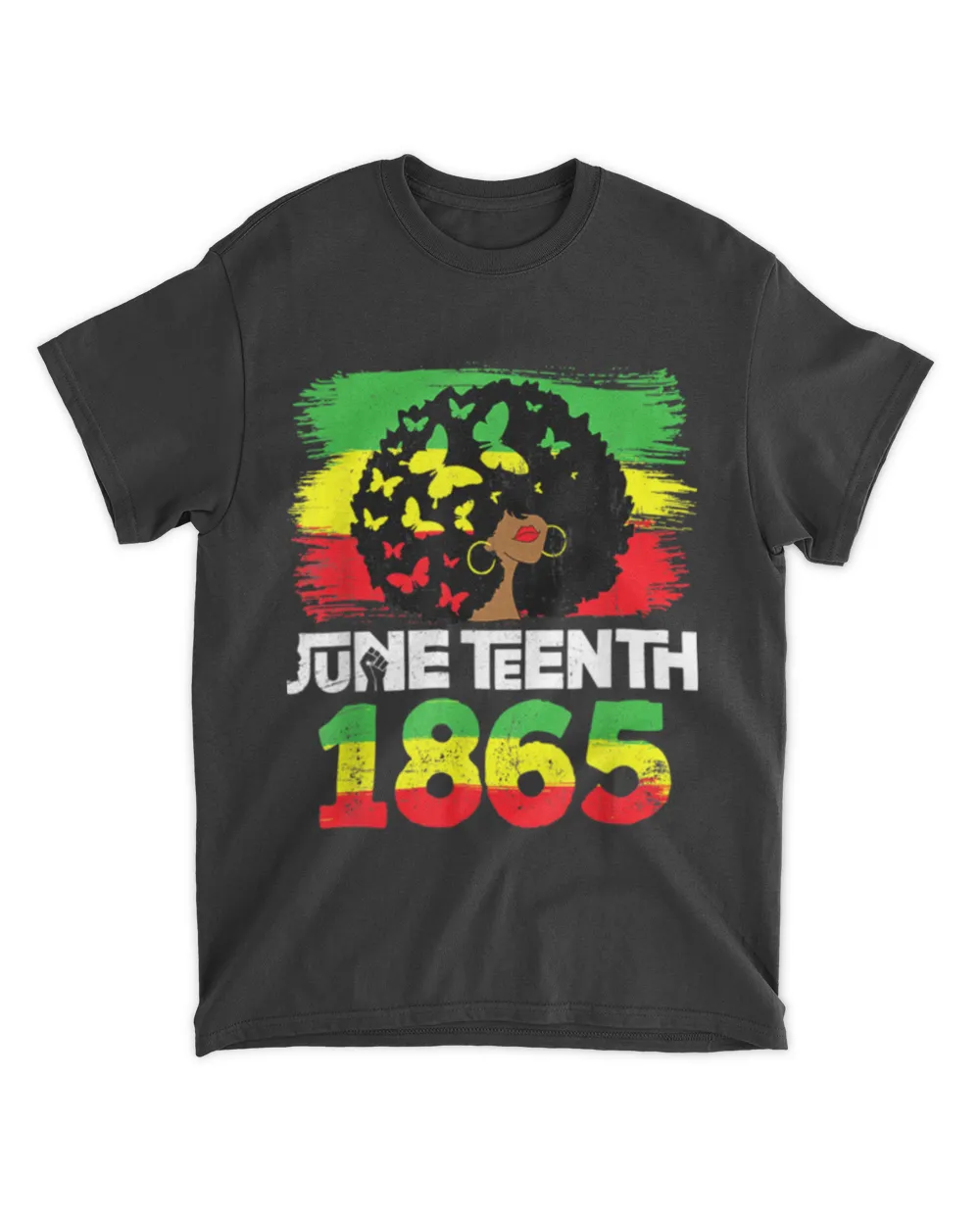 Juneteenth Is My Independence Day Black Women Black Pride T-Shirt (2) tee