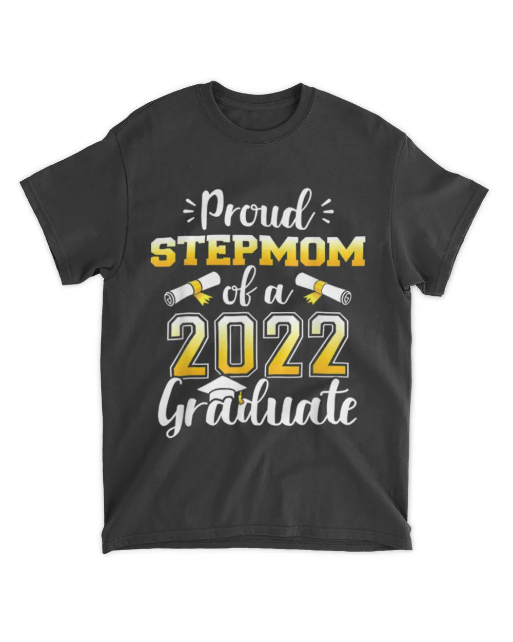 Proud stepmom of a class of 2022 graduate senior graduation T-Shirt tee