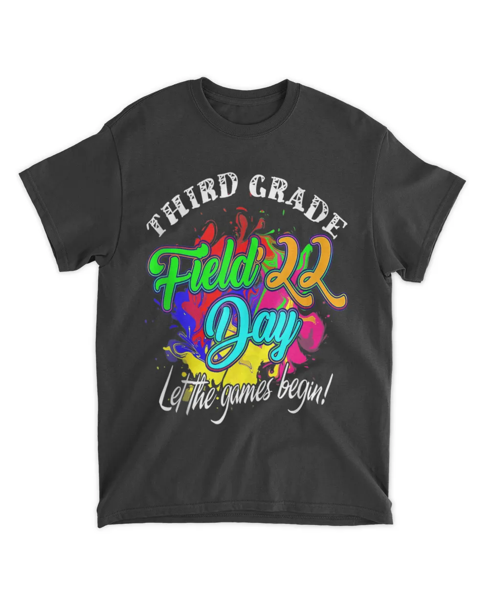 Third Grade Field Day 2022 Let The Games Begin Kids Teachers Tank Top