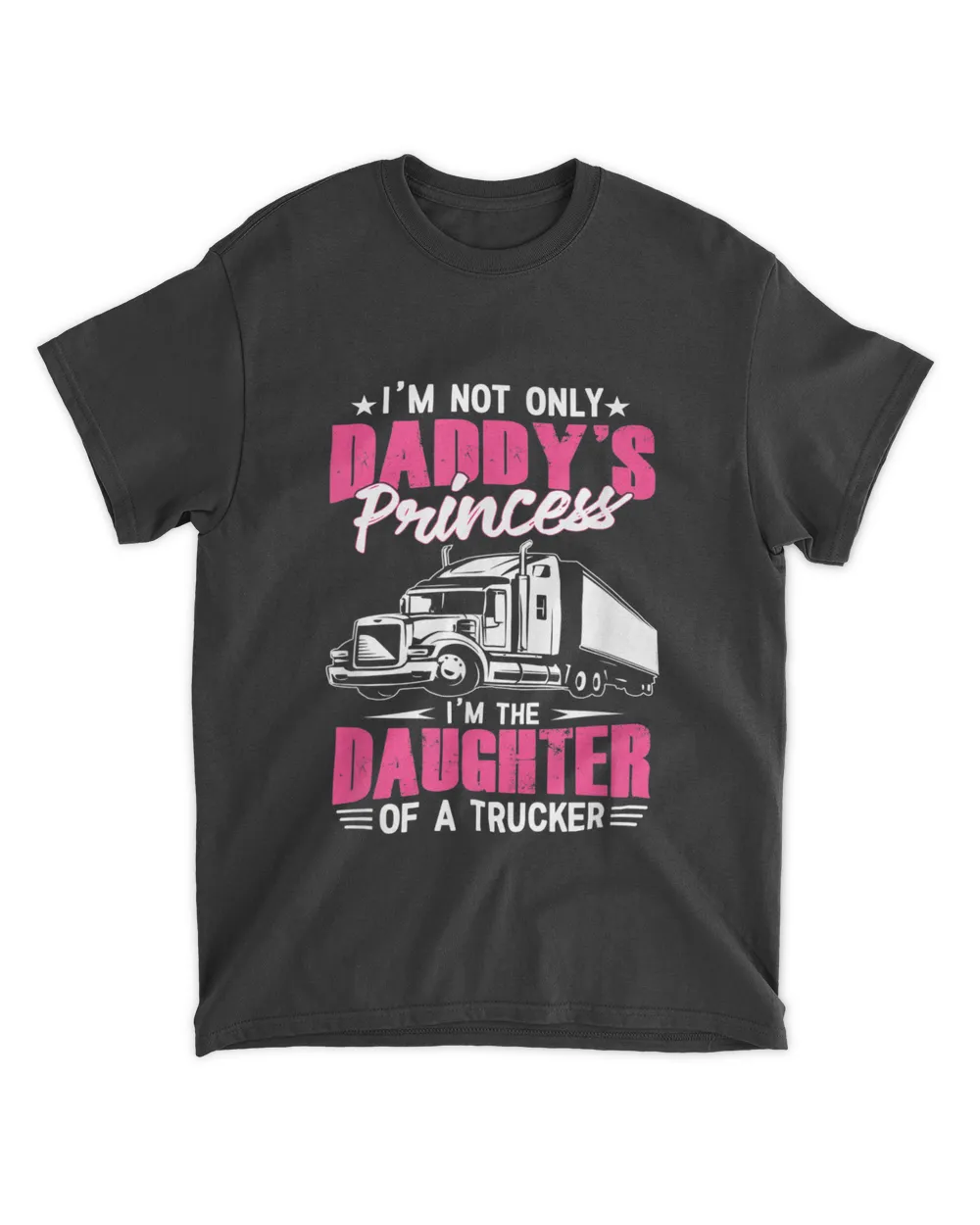 Trucker Truck Driver Highway Truckers Job Daughter