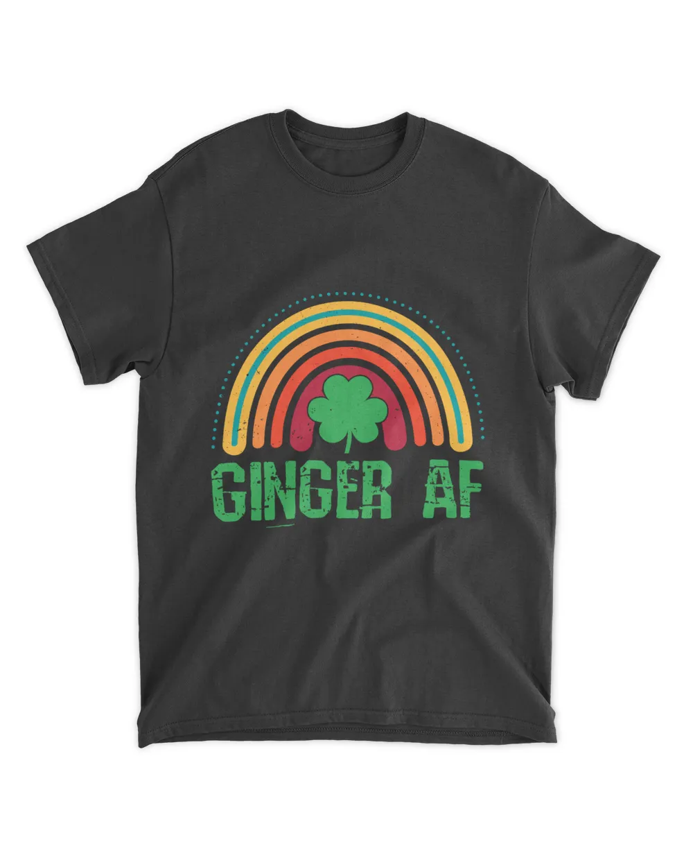 RD Ginger St Patricks Day Shirt Retro Ginger AF Shirt