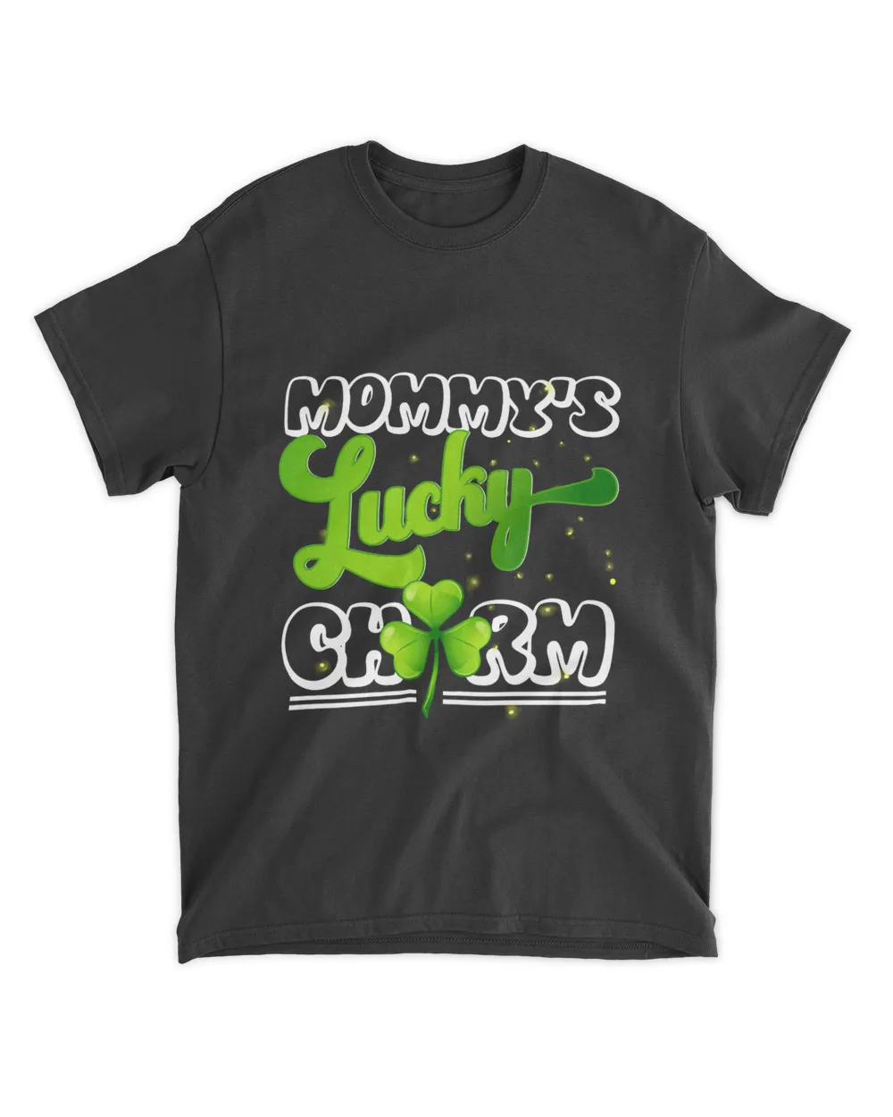 RD Mommys Lucky Charm St Patricks Day Boys Girls Kids Shamrock Shirt