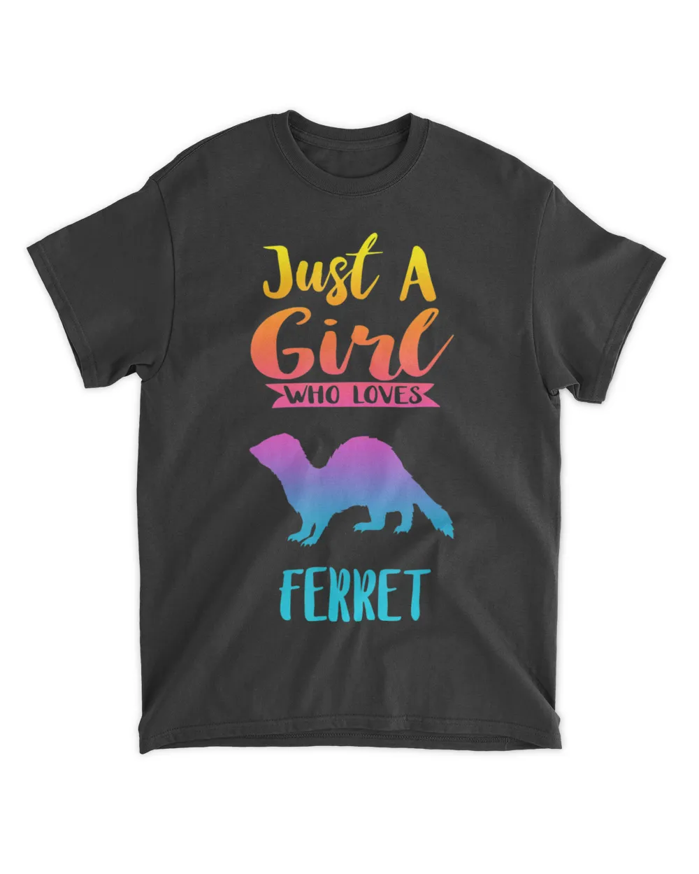 Just A Girl Who Loves Ferre Ferret Lovers Gifts