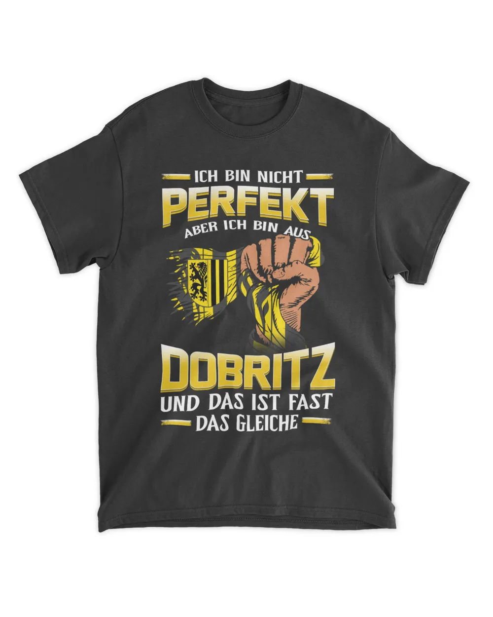 Sachsen-DOBRITZ Unisex Standard T-Shirt black s