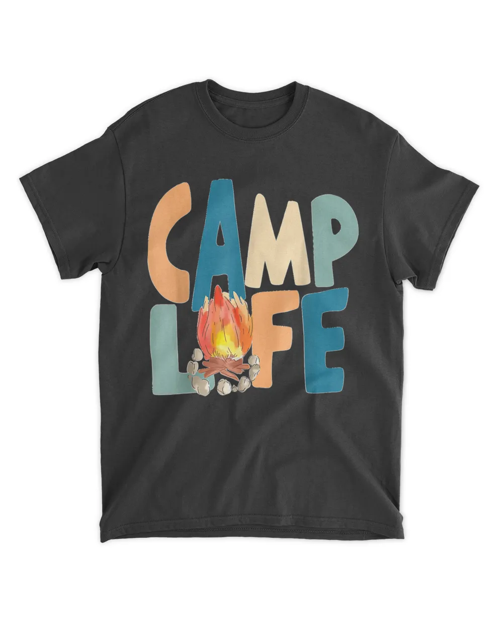 Camp Life Tie Die Summer Top For Girls Summer Camp T Shirt