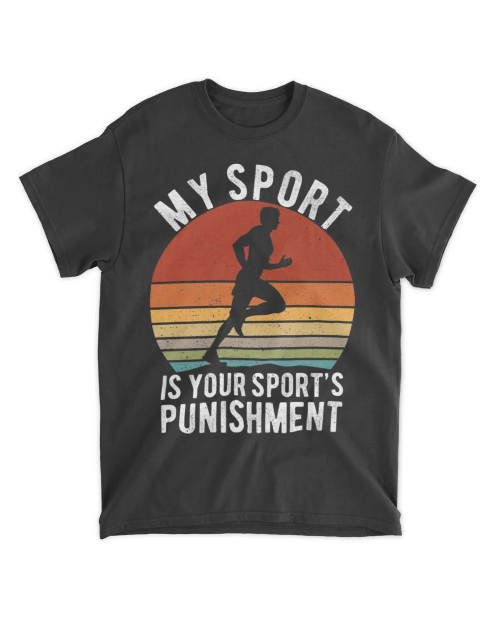 My sport is your sport's punishment Unisex Standard T-Shirt black s