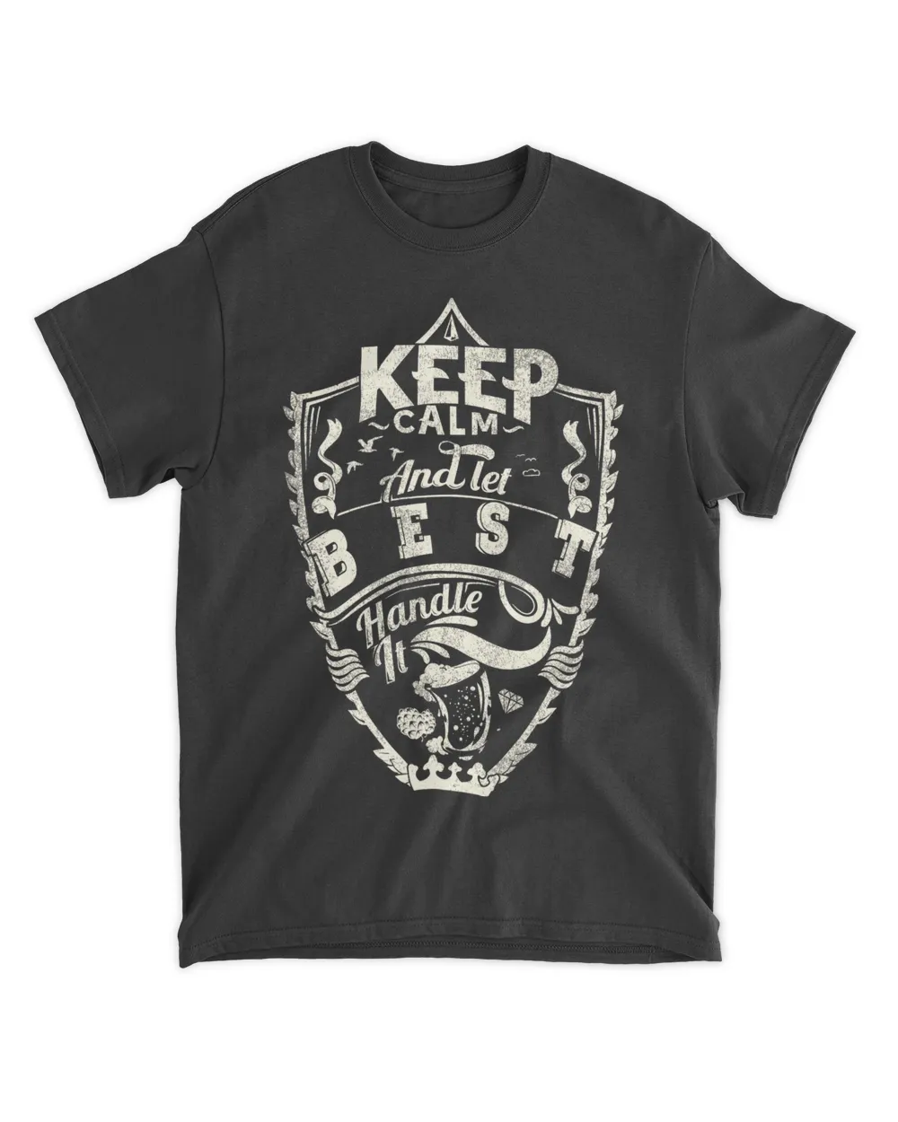 BEST KC Unisex Standard T-Shirt black s