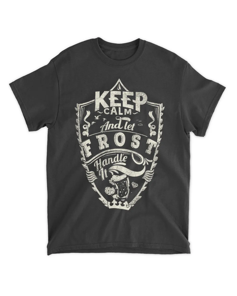 FROST KC Unisex Standard T-Shirt black s