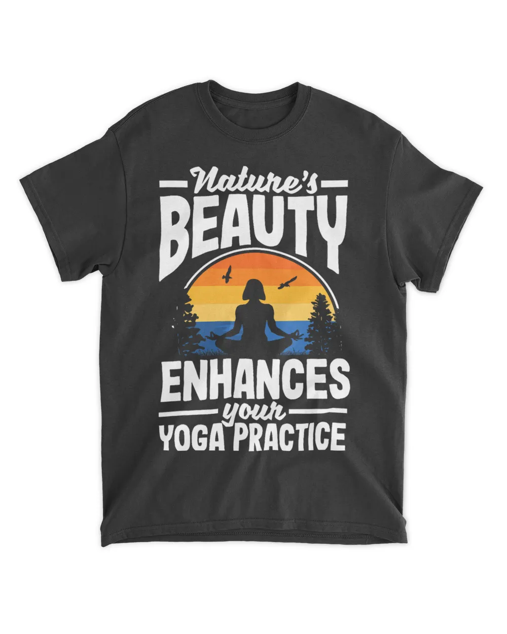 Natures beauty enhances your yoga practice