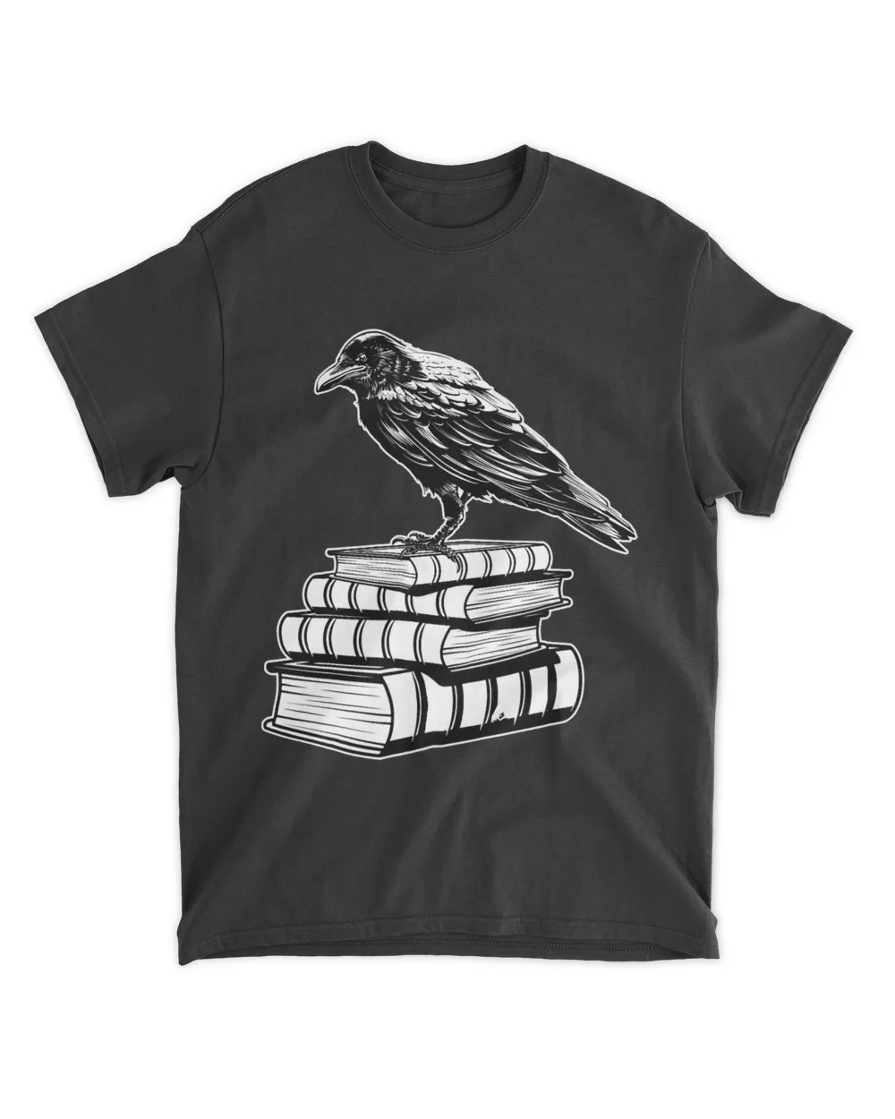 Dark Academia Aesthetic Raven Crow On Old Vintage Books 22