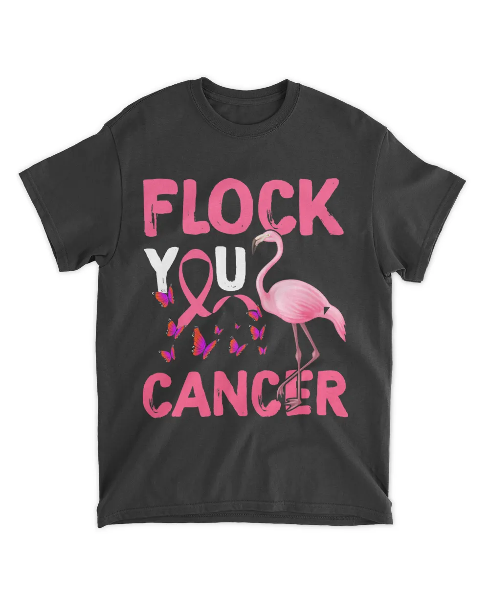 flock you flamingo cancer breast cancer