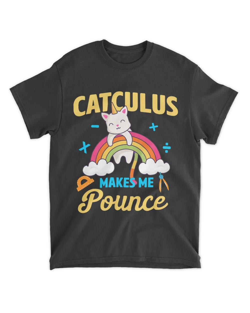 Math Cat Lover Teacher Pet Owner Humor Nerdy Mathematics