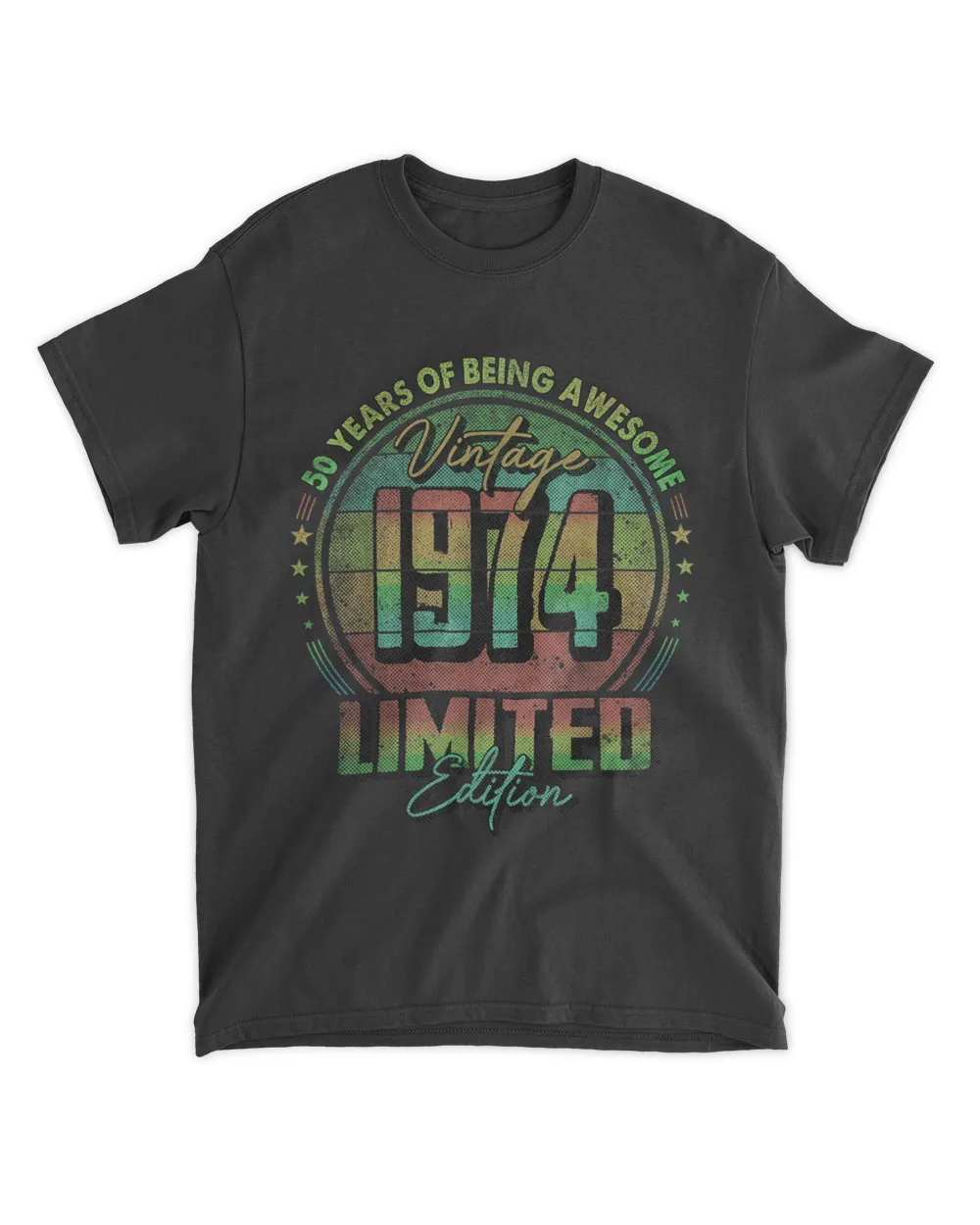 Vintage 1974 Limited Edition Shirt 50 year old 50th Birthday T-Shirt