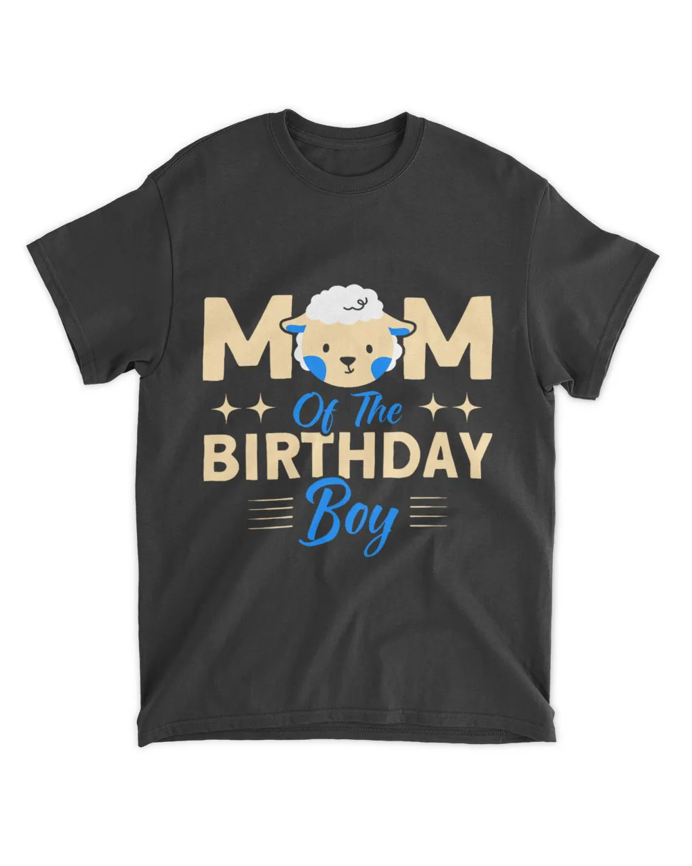 Mom Of The Birthday Boy Farm Animal Sheep Farmer