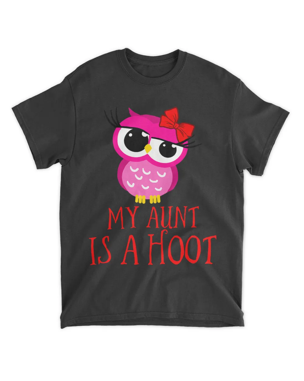 My Aunt Is A Hoot Funny Owl Birds Of Prey Nocturnal