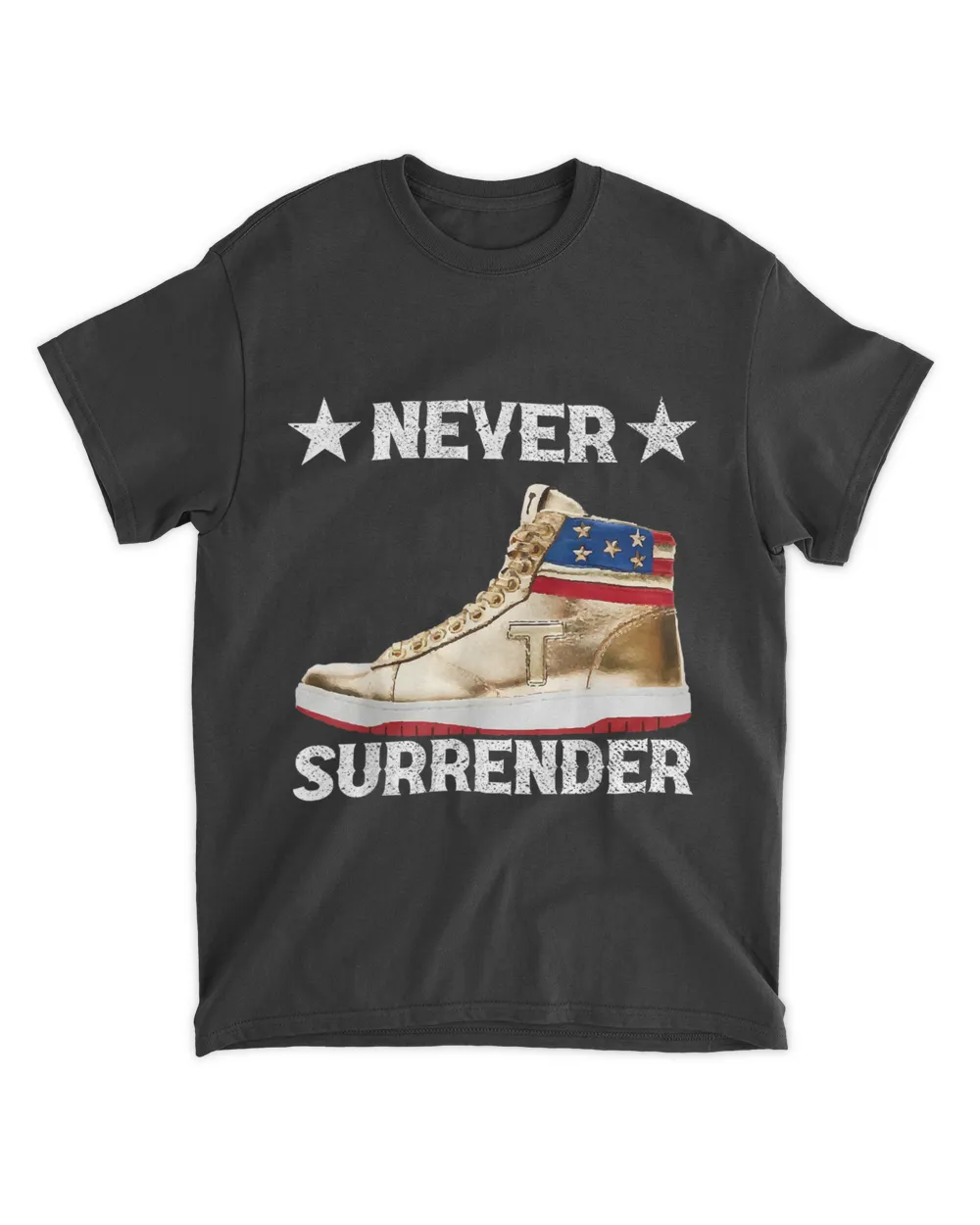 Trump Sneakers Never Surrender Pro Trump T-Shirt