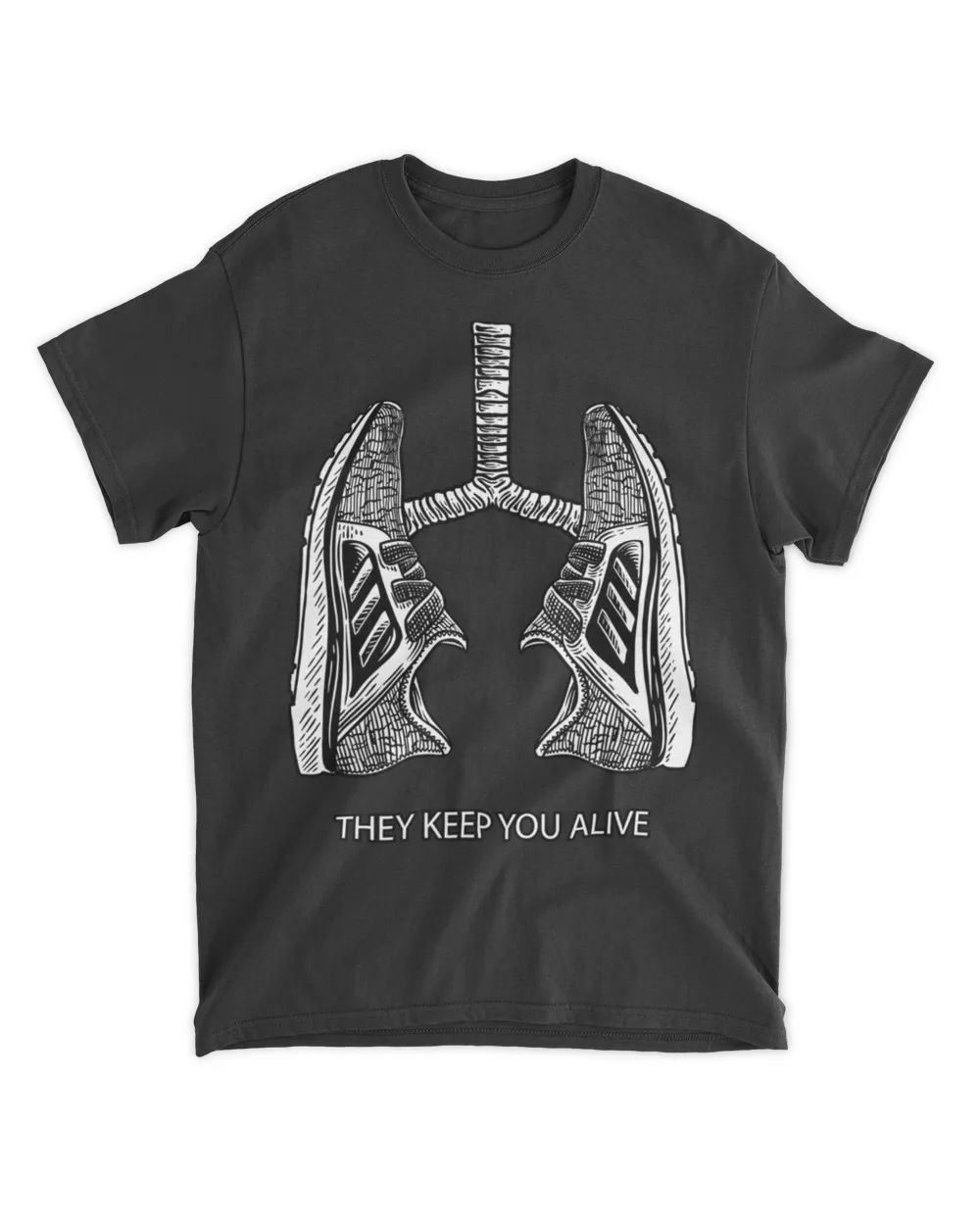 They keep you alive Unisex Standard T-Shirt black s