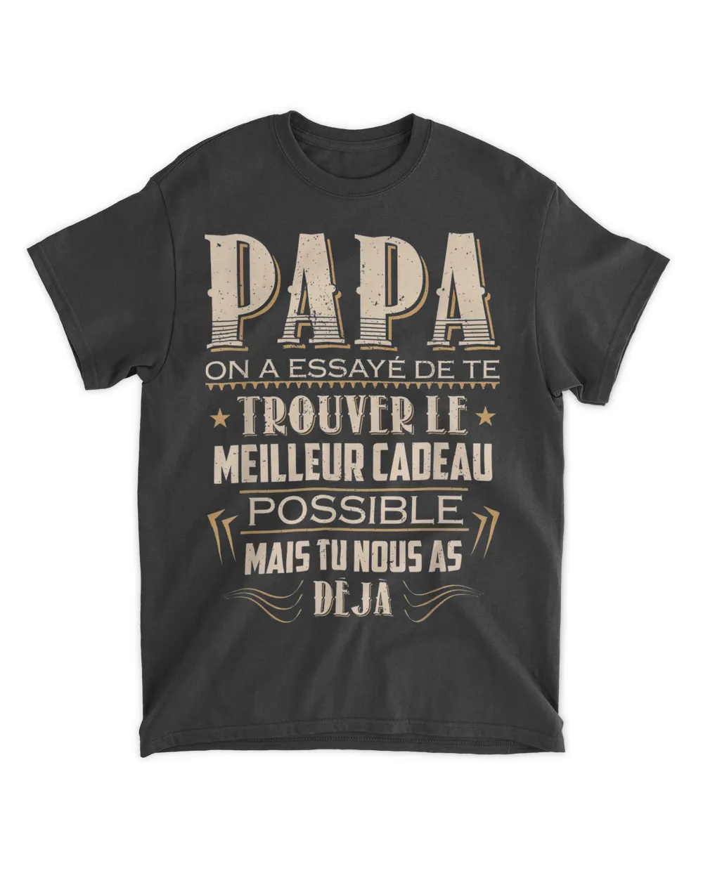 Papa Shirt Fête Des Père Noël Cadeau Papa Anniversaire Père