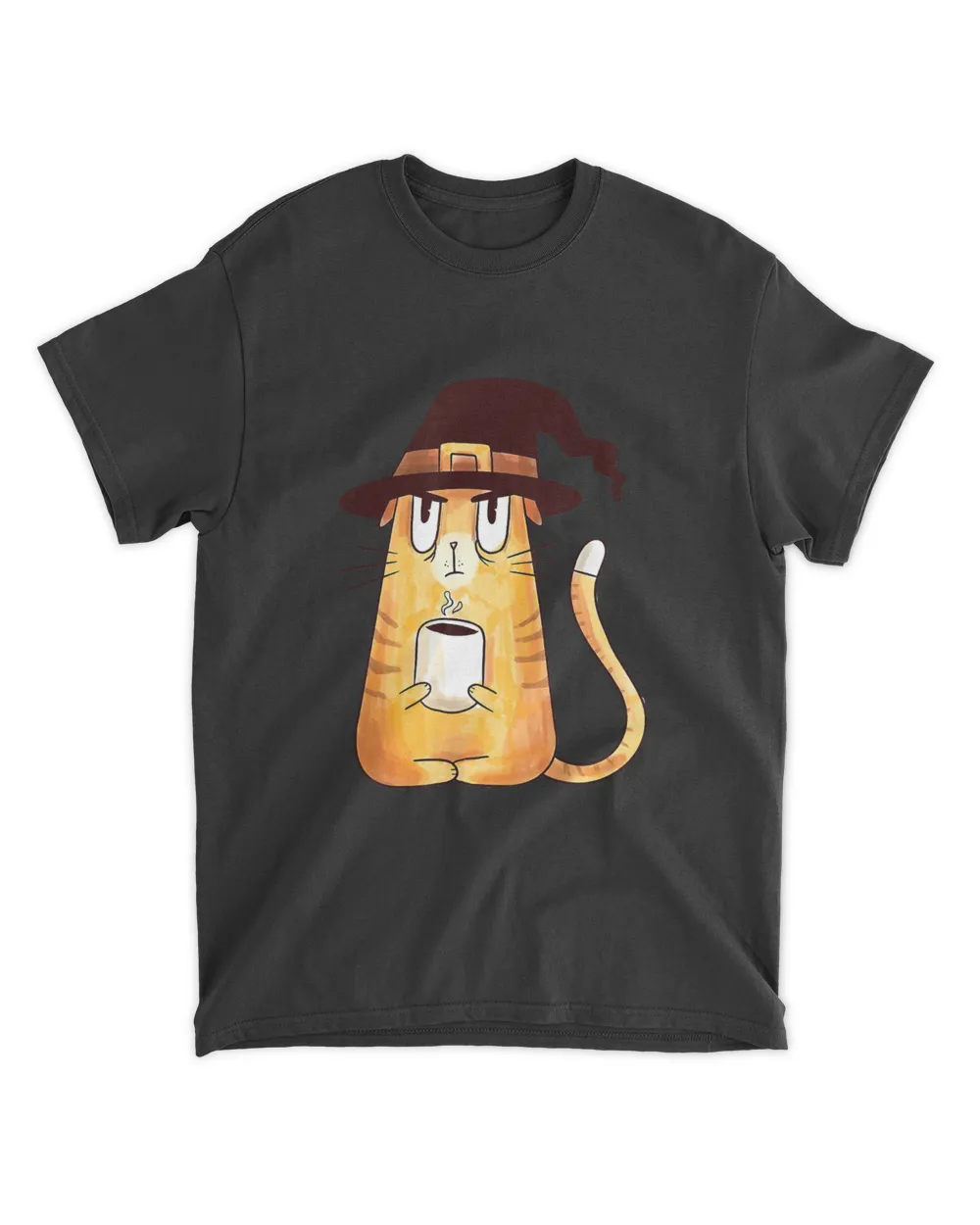 Halloween Cat Witch Hat I'm With The Witch Halloween 2022 T-Shirt