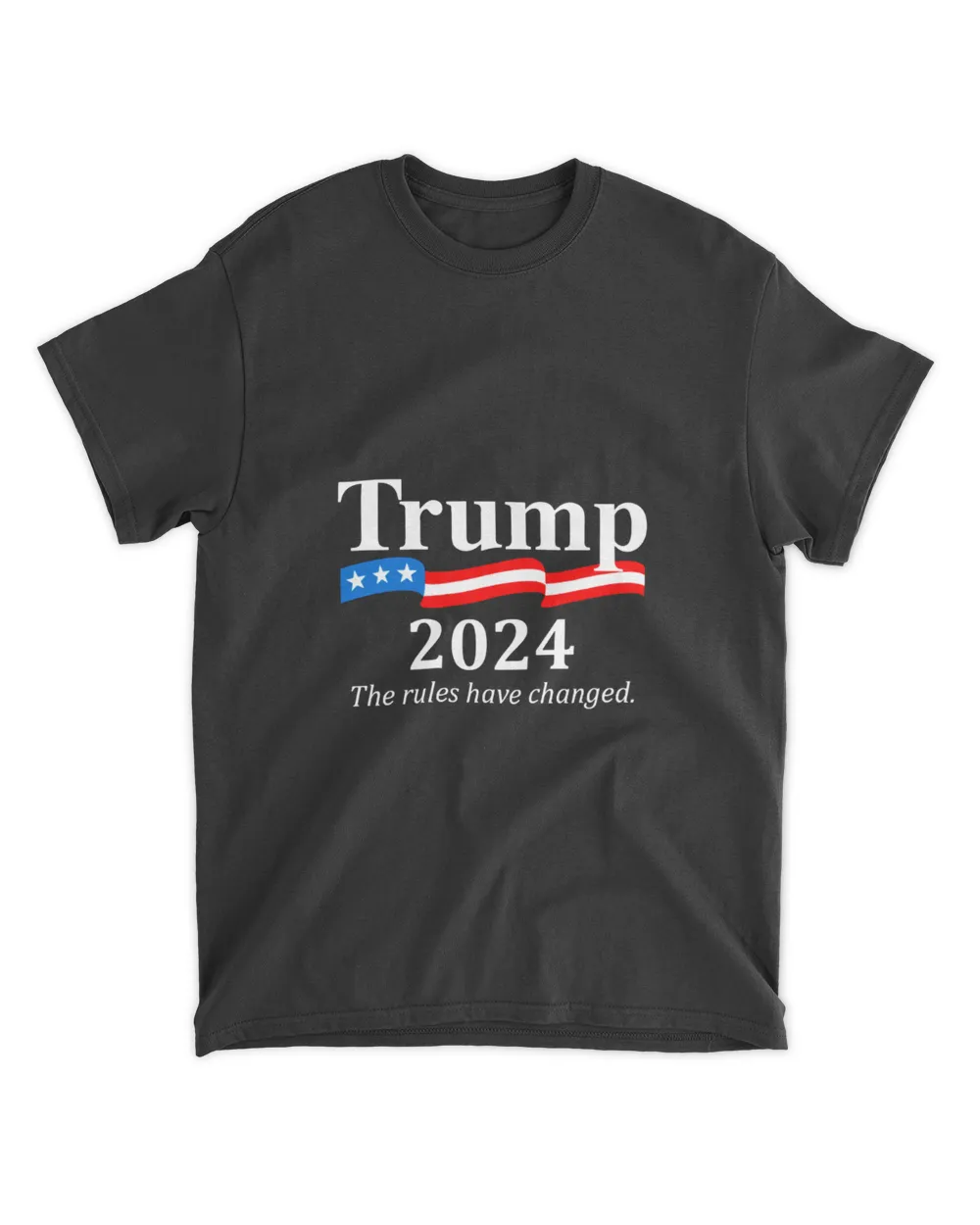 trump 2024 humorous mens embroidered t shirt