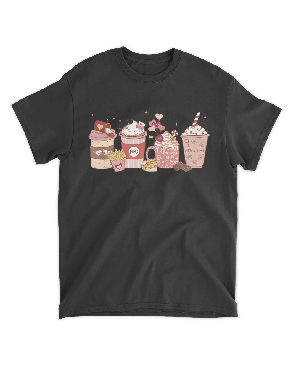 Coffee lover valentine day shirt