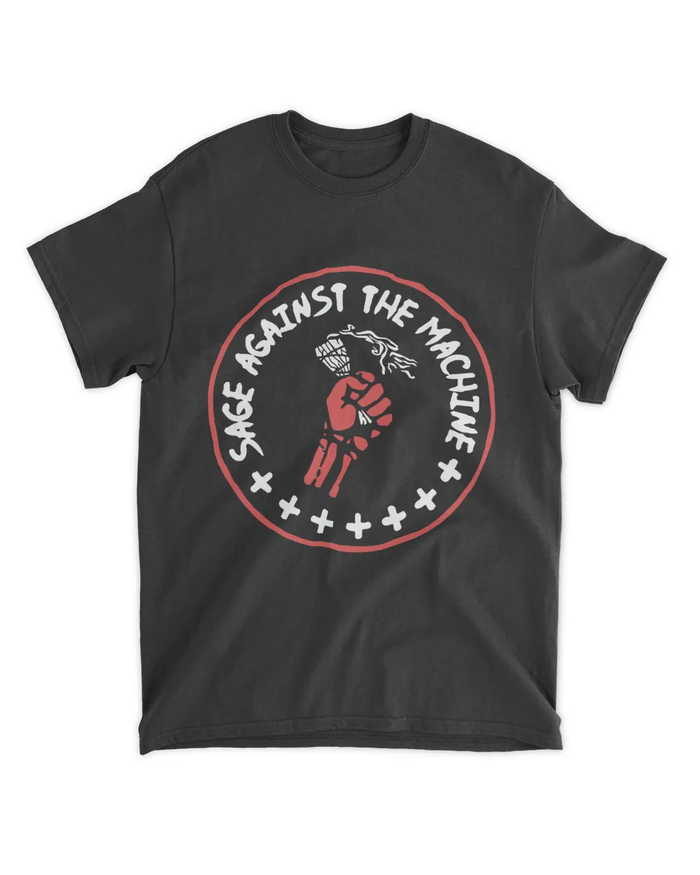 Sage against the machine hand shirt