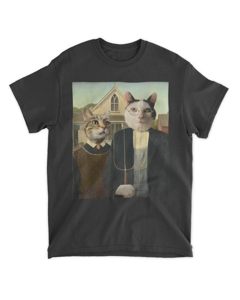 Funny Cat Tshirt, Cat Humor  HOC200423A3