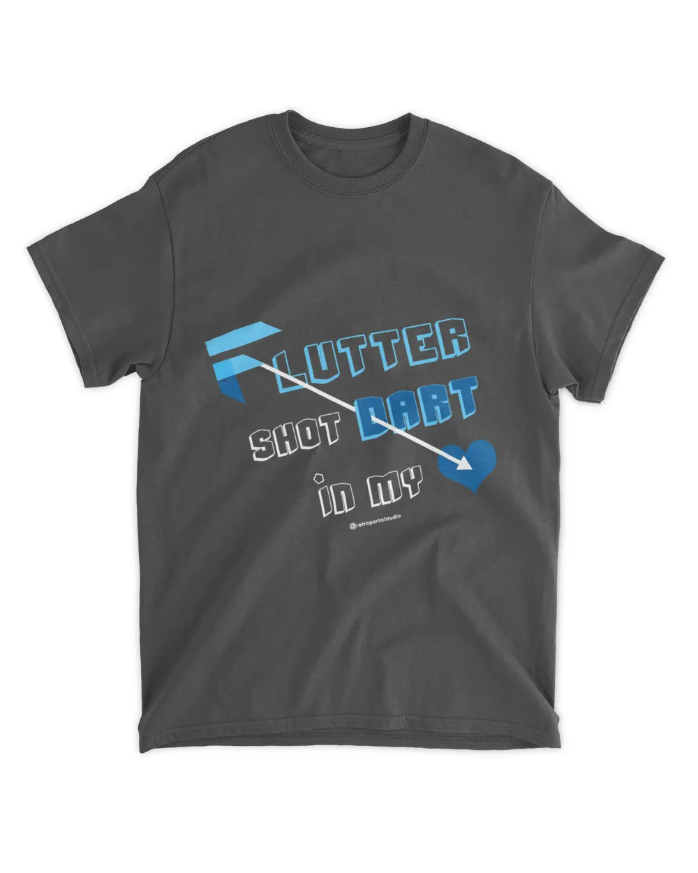 Flutter Fanbase Merch V-Neck  Classic T-Shirt