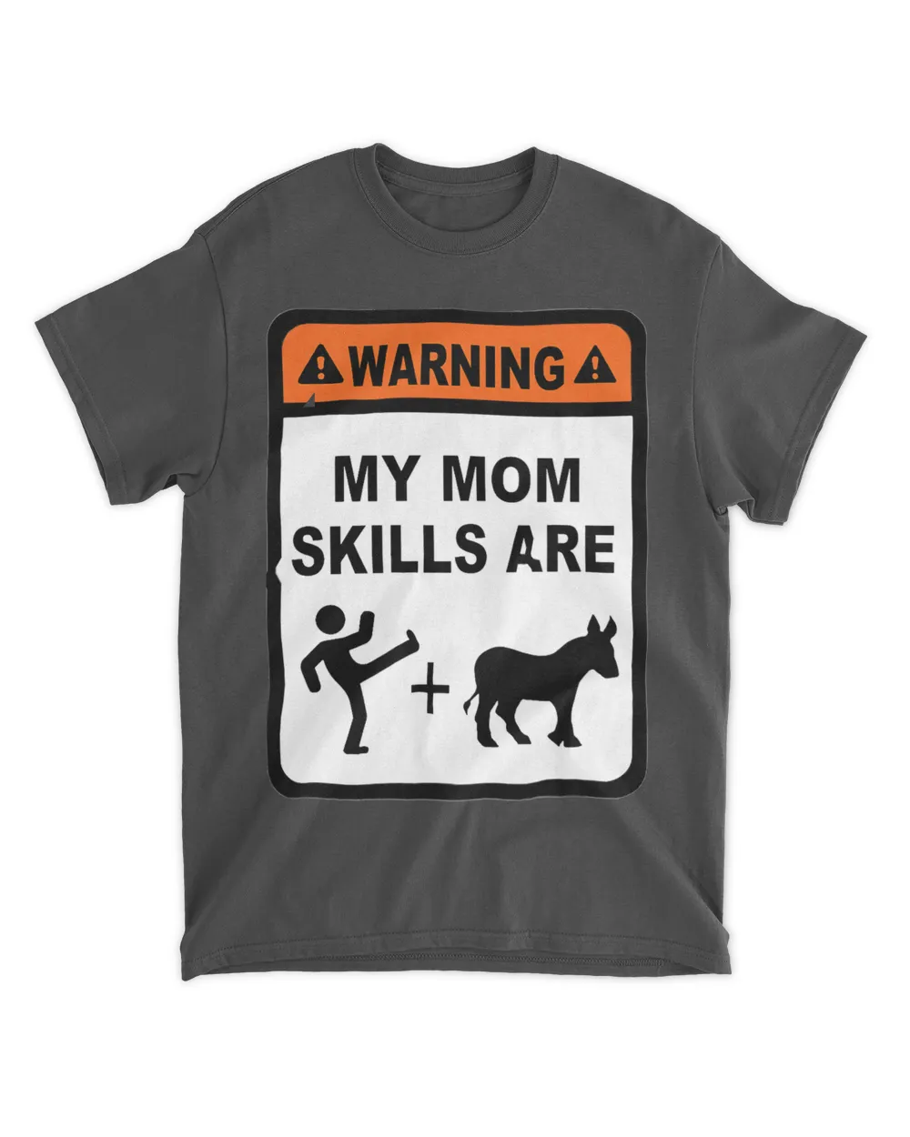 Mom Skills Kick Donkey Mother Mama Ma Fun Gag Gift Novelty