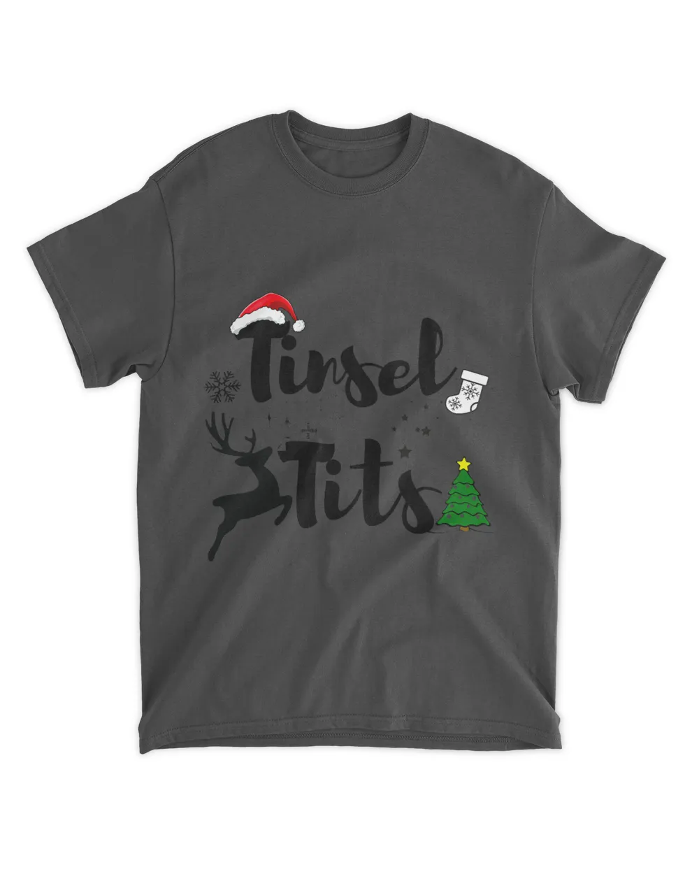 Tinsel Tits And Jingle Balls Funny Matching Christmas Couple
