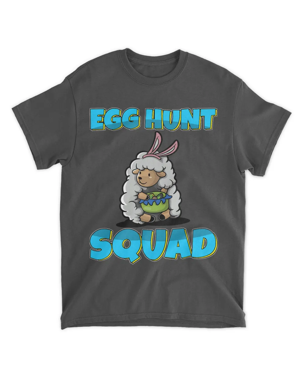Egg Hunt Squad Cute Sheep Easter Eggs Hunting