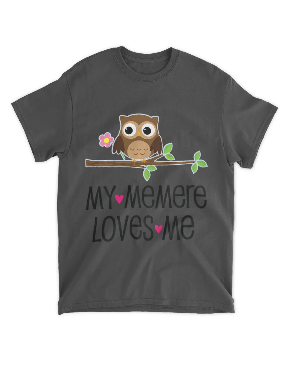 Kids My Memere Loves Me Granddaughter Owl